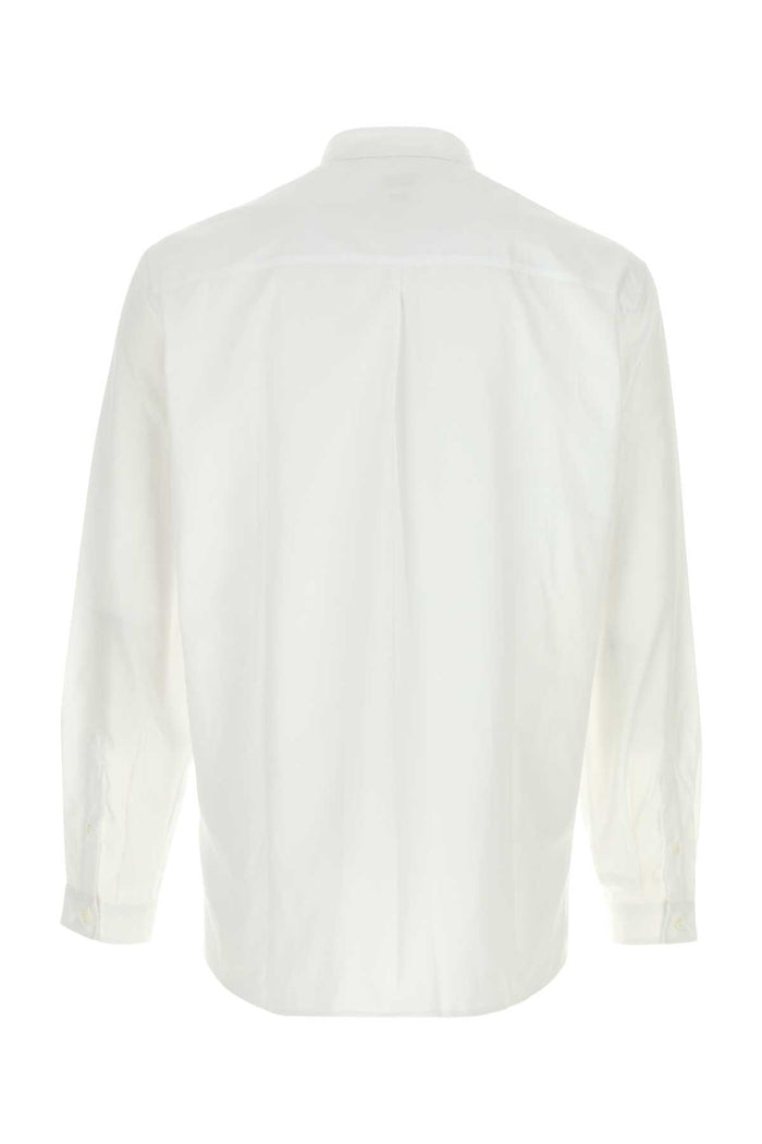 White Oxford Shirt C001 Exterior: Cotton Linen Camicie