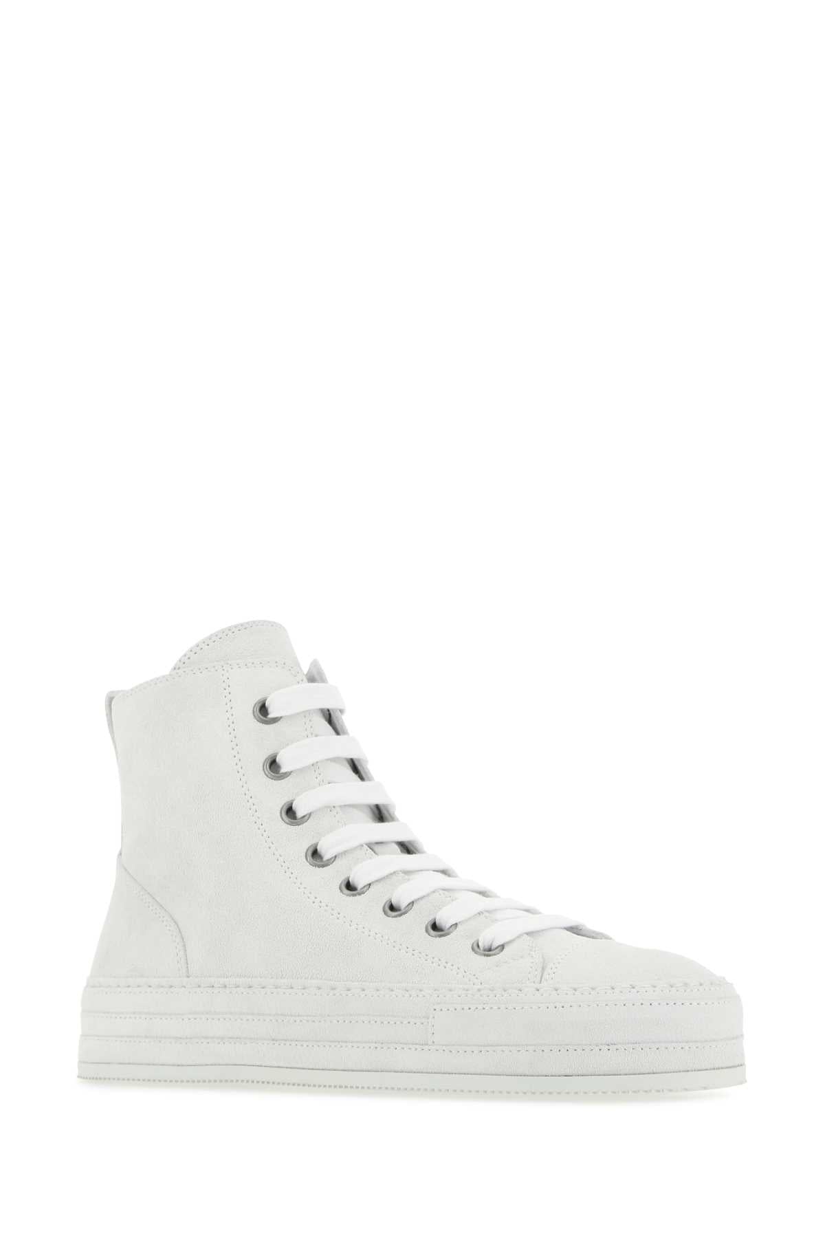 Chalk Suede Sneakers 001