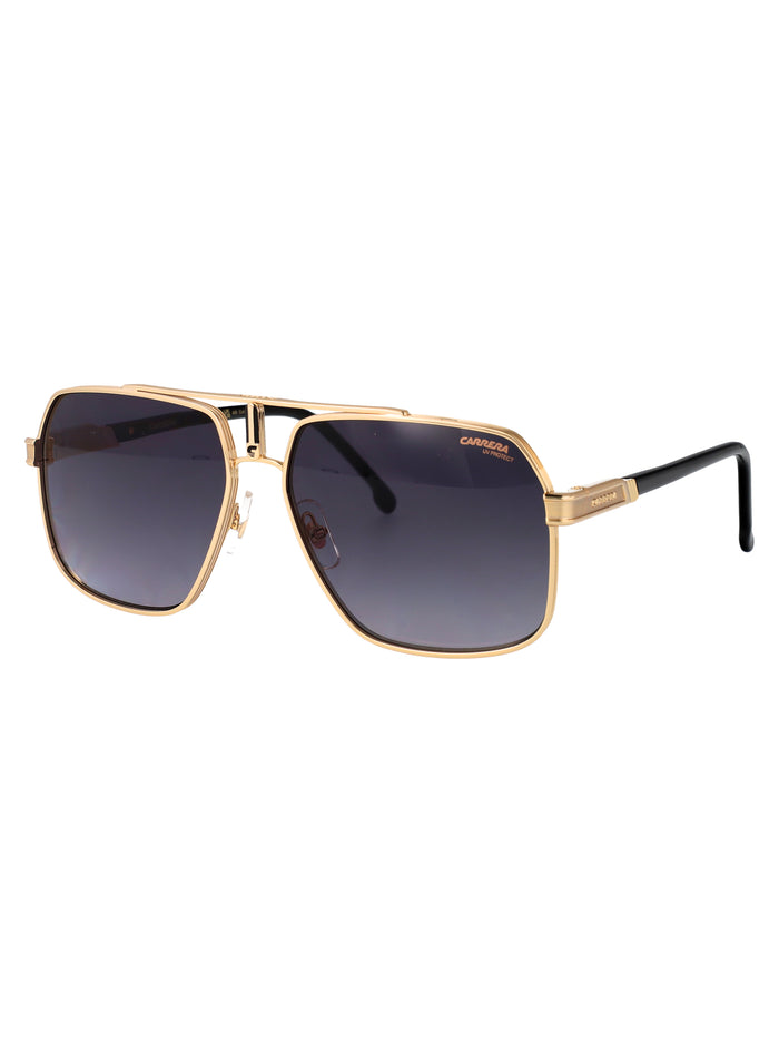 Carrera 1055-S 2m2 Black Gold Metal Sunglasses