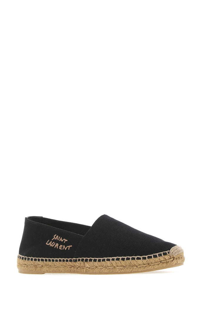 Black Canvas Espadrilles 1000 Espadrillas