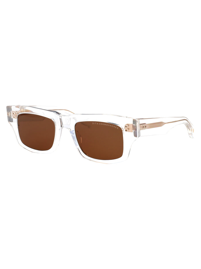 Cosmohacker Crystal Clear Plastic Sunglasses