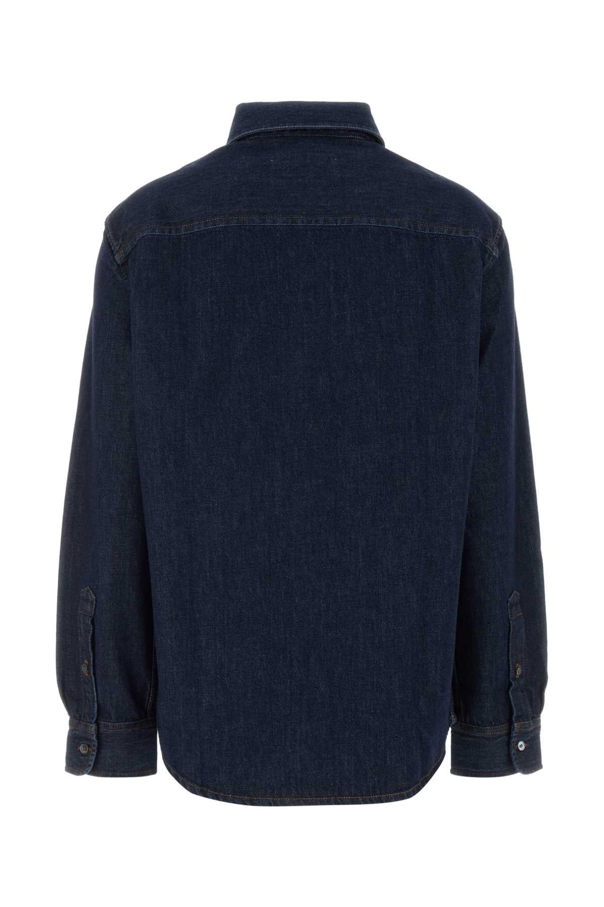 Ush786de0123 402 Indigo Exterior: Cotton Camicie