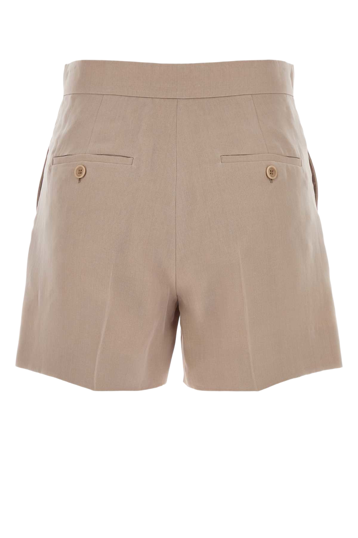 Antiqued Silk Aerosi Shorts Sabbia Exterior