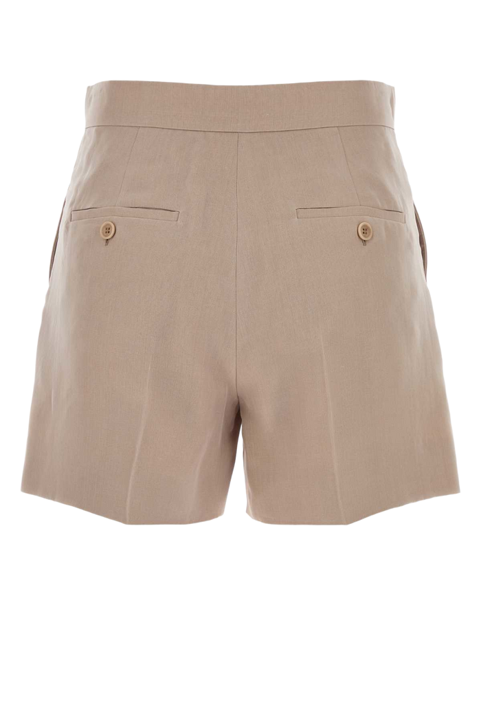 Antiqued Silk Aerosi Shorts Sabbia Exterior