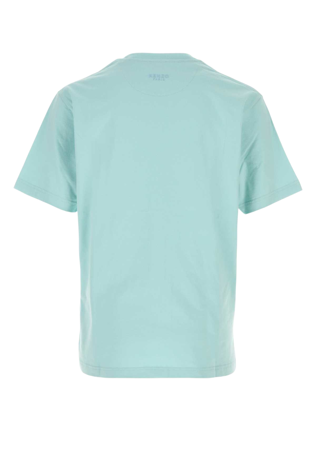 Light Blue Cotton T-Shirt Glacier Exterior