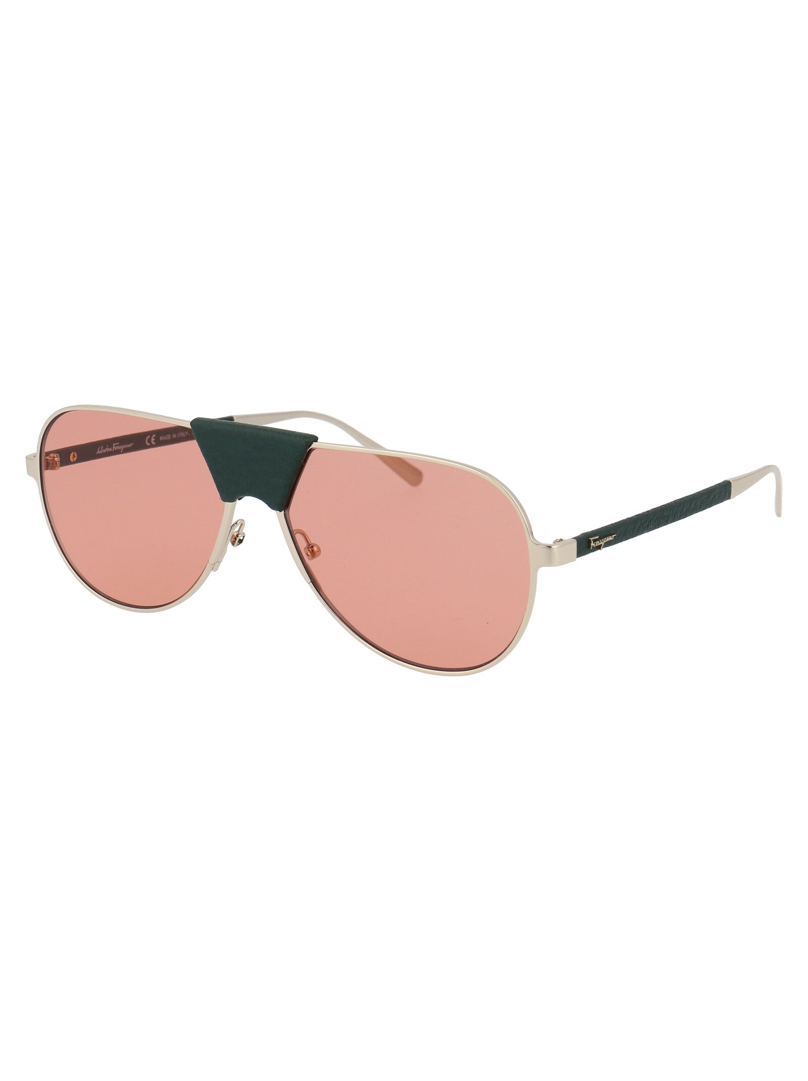 Sf220sl 754 Light Gold/forest Metal Sunglasses