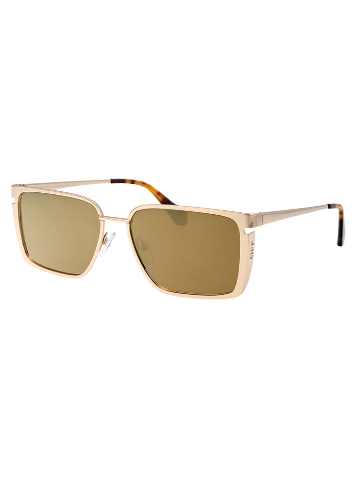 Yoder 7676 Gold Acetate + Metal Sunglasses