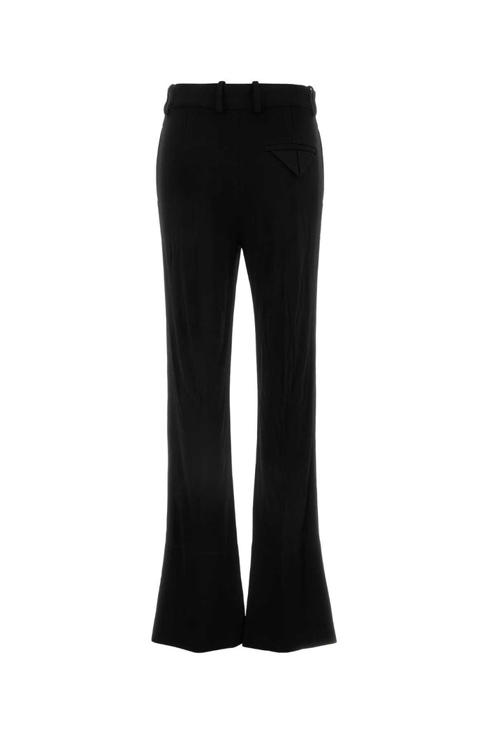 Black Jersey Pant Exterior: Viscose Pantaloni