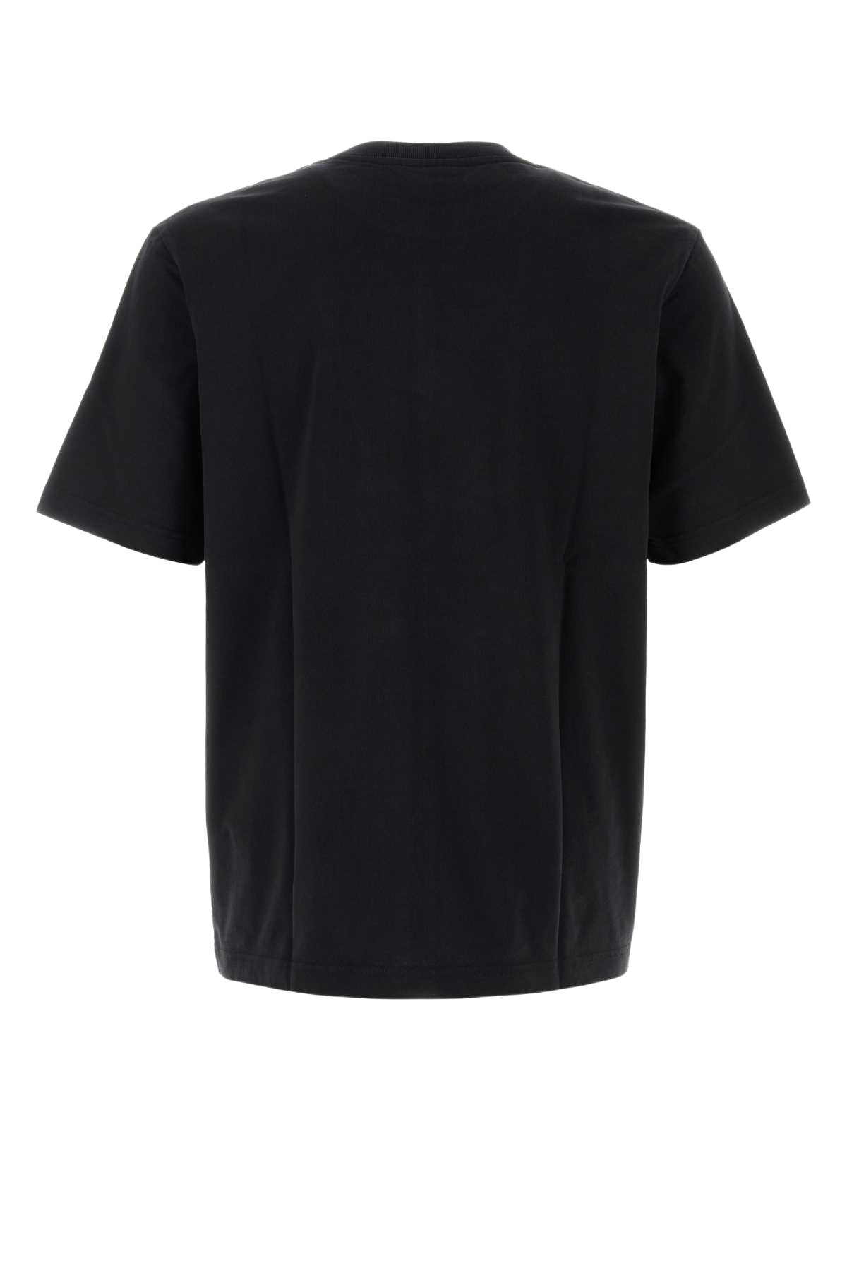 Black Cotton T-Shirt Exterior: Organic