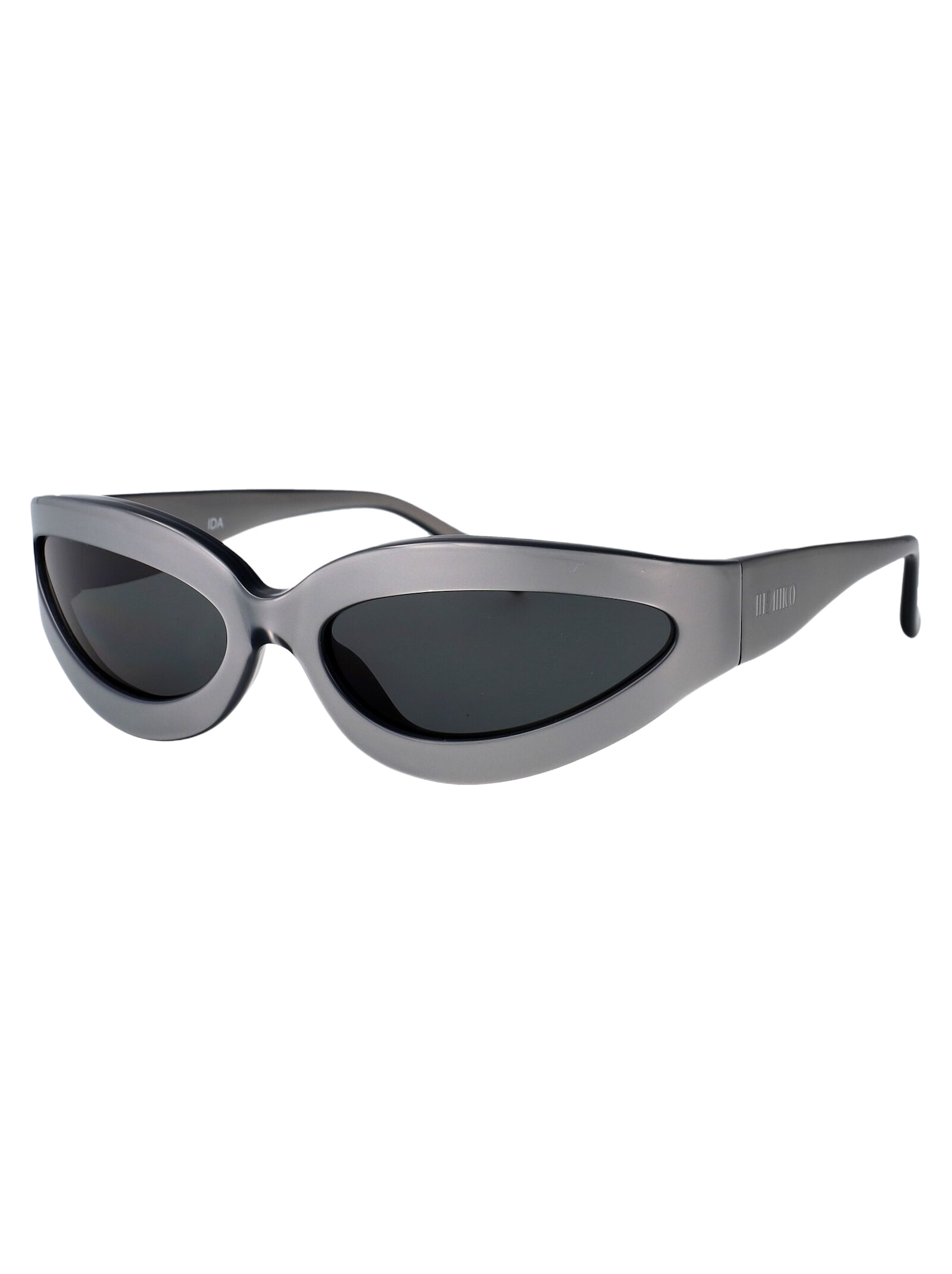 Attico56c4sun Silver/silver/grey Acetate Sunglasses