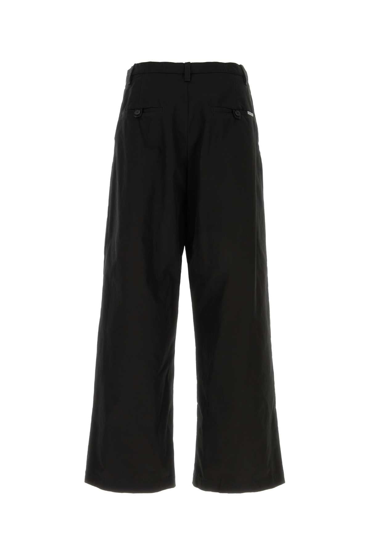 Black Exterior: Cotton Pantaloni