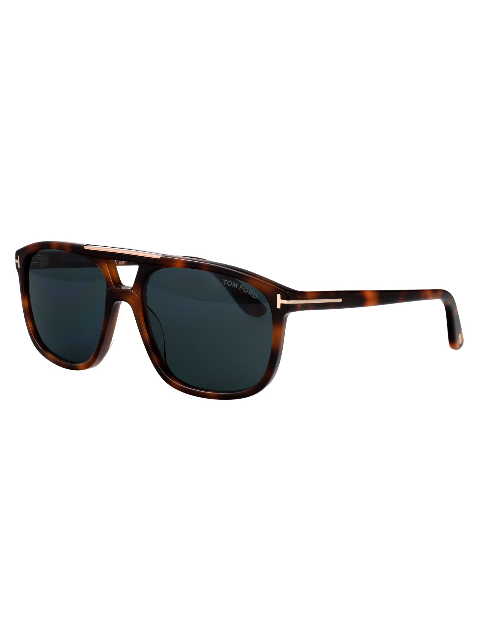 Ft1338 53v Avana Bionda / Blu Acetate Sunglasses