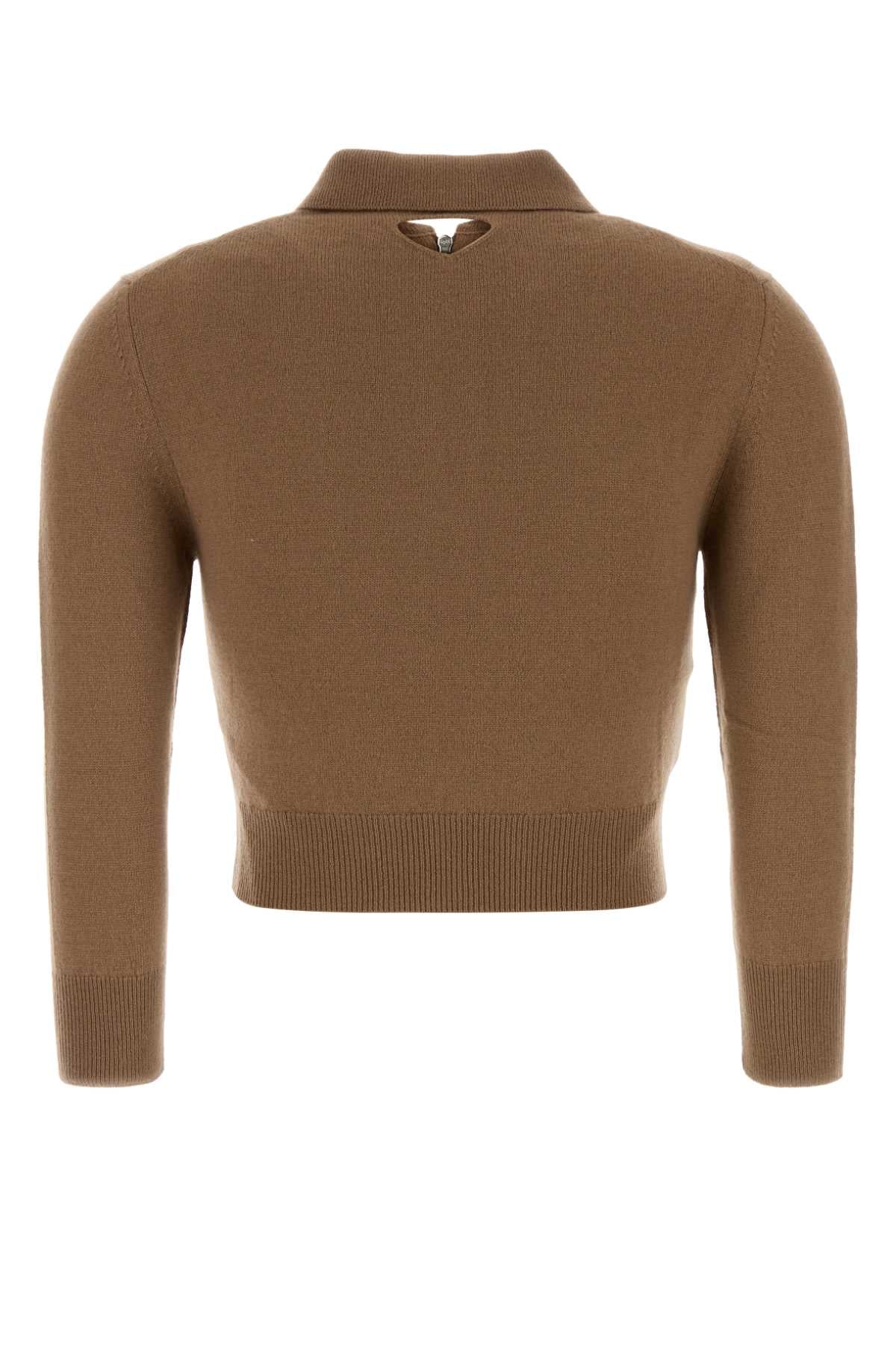 Camel Cashmere Sweater Cammello Maglieria