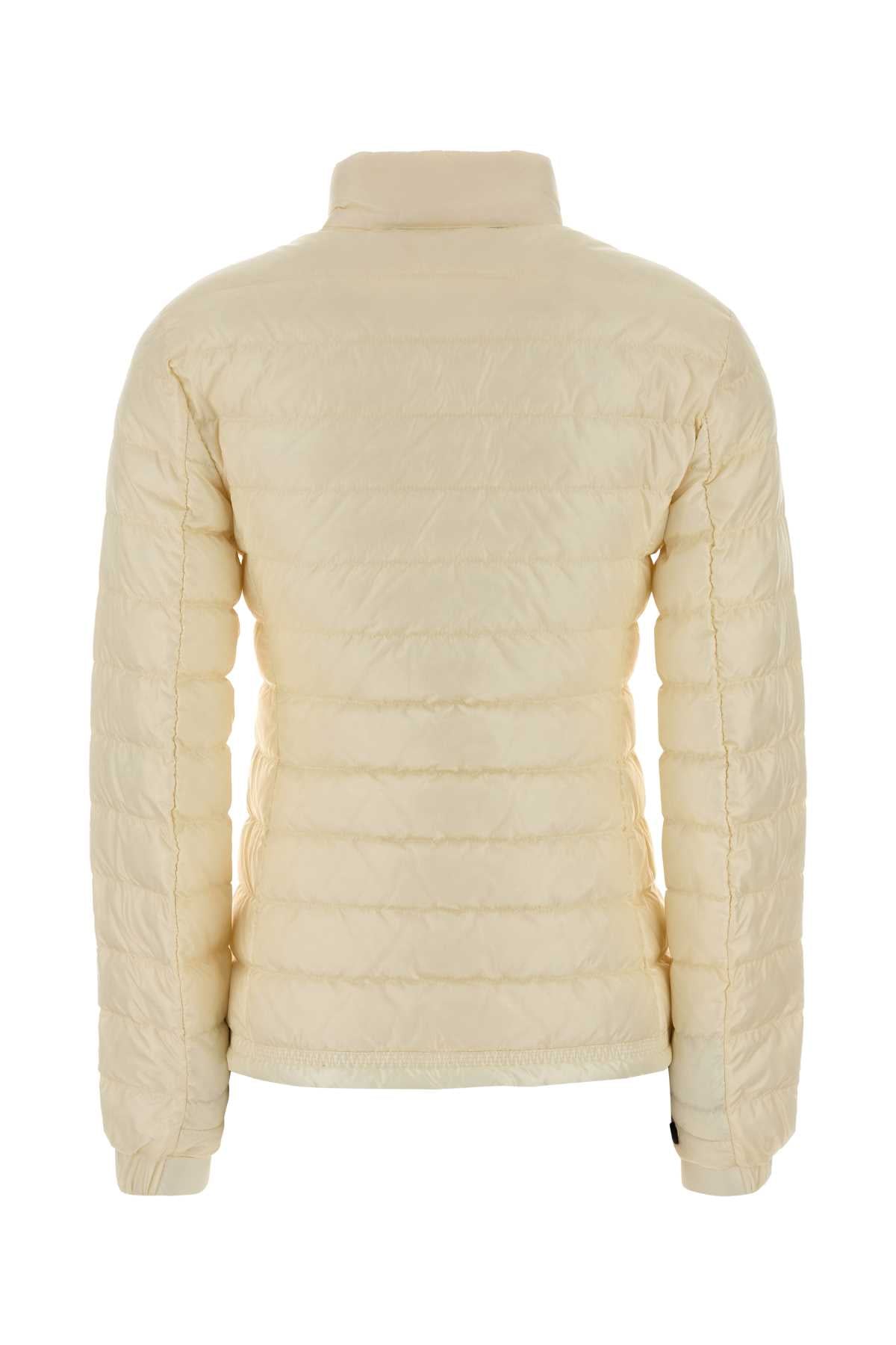 Ivory Nylon Walibi Down Jacket 04a Piumini