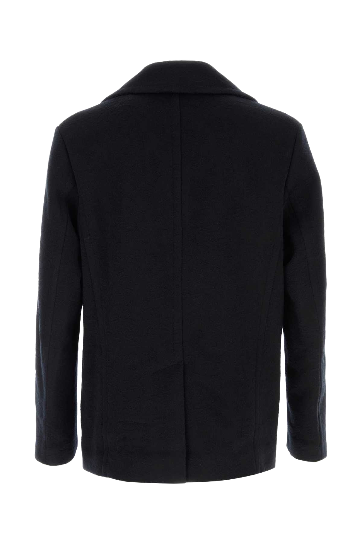 Midnight Blue Wool Coat B0339 Cappotti