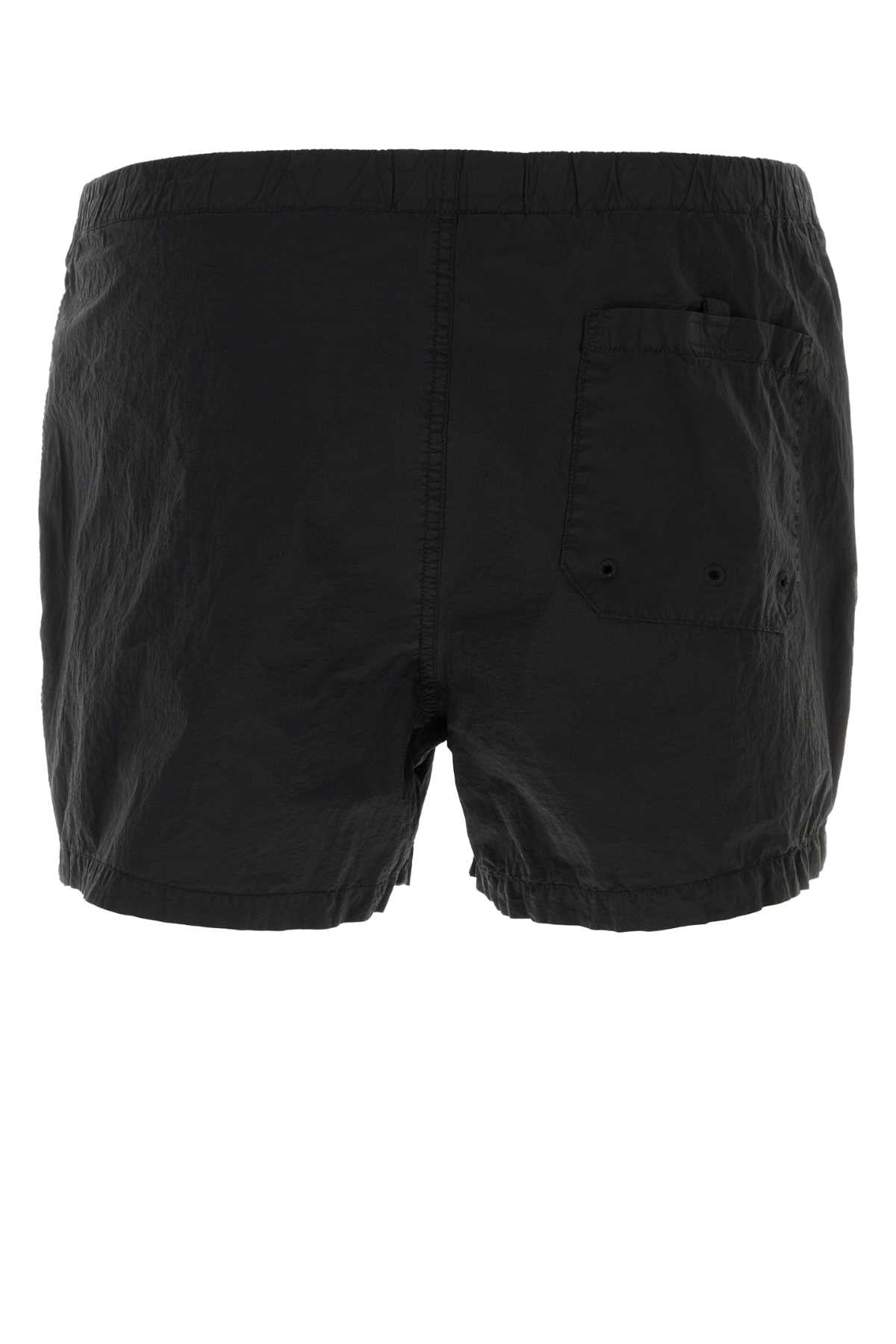 Black Garment: Polyamide/nylon Short
