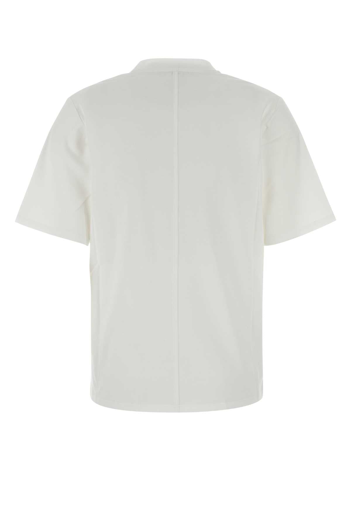 White Cotton Chiara T-Shirt Exterior