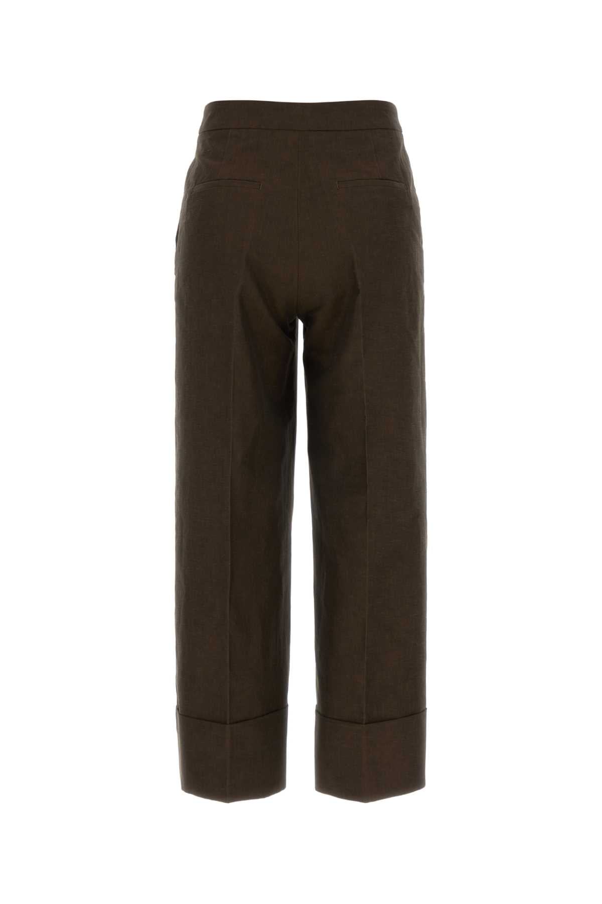 Cdvsttz00stdzi33 0850 Exterior: Cotton Linen Pantaloni