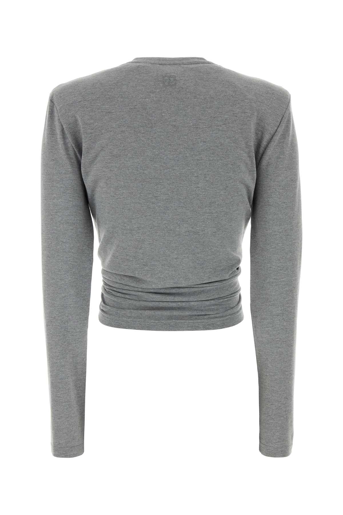 Grey Exterior: Cotton Elastane Maglie