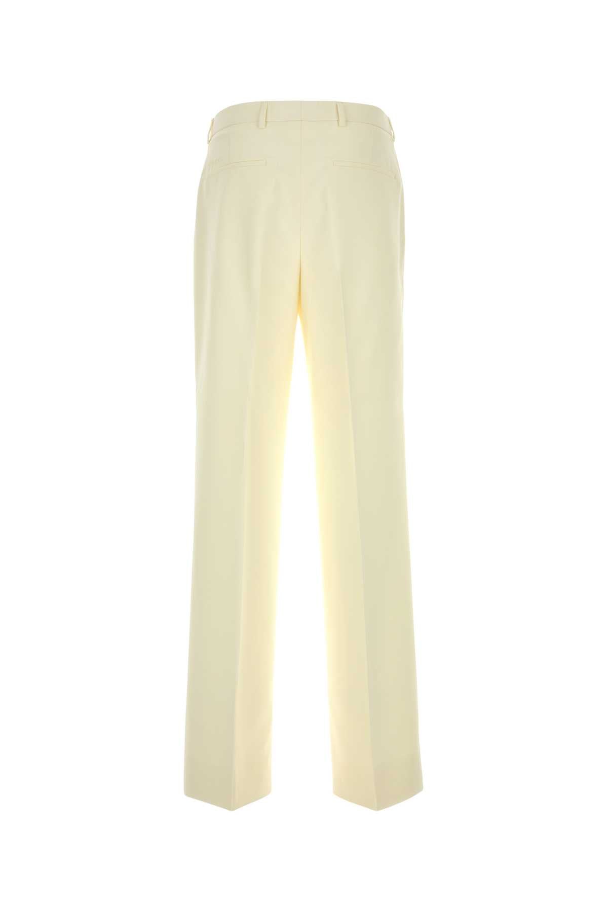 Ivory Tech Panama Pant White Exterior: Polyester Pantaloni