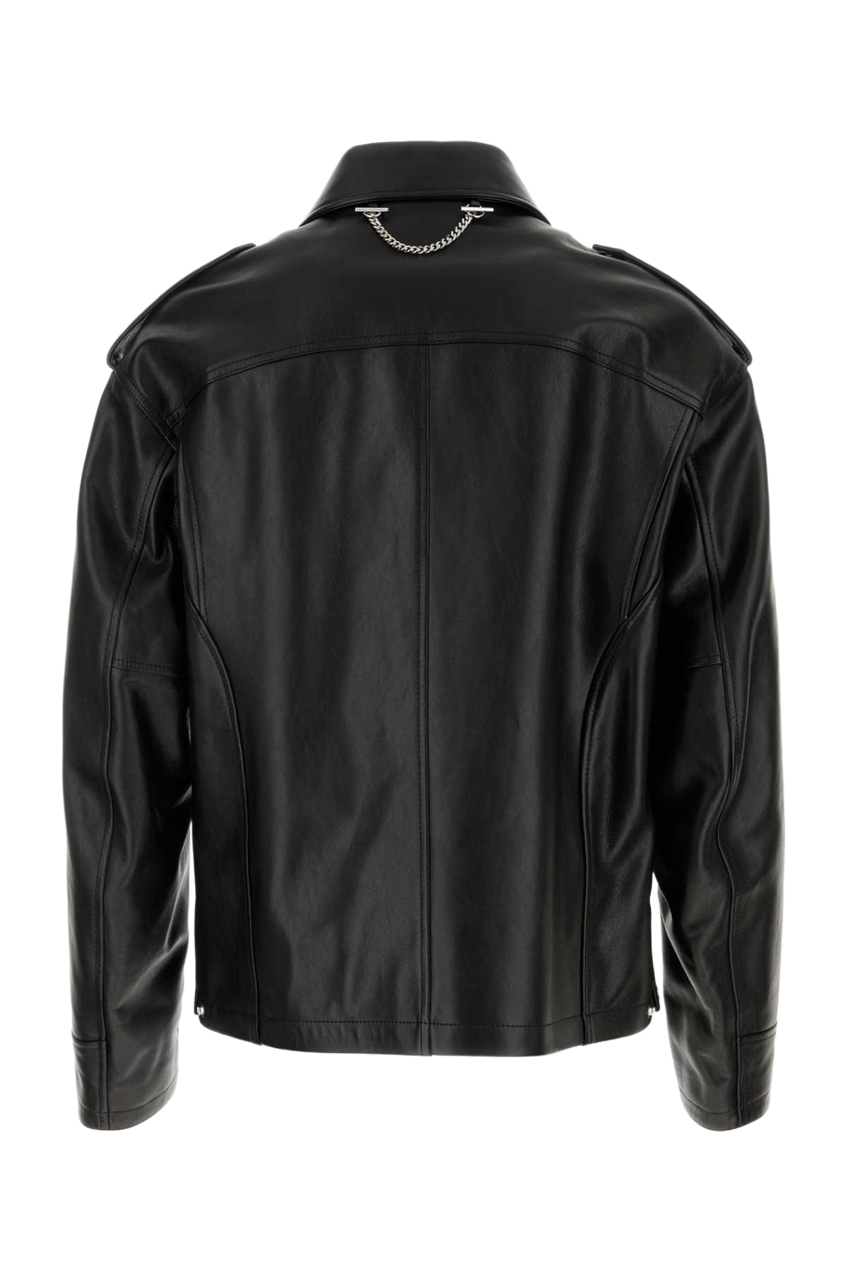 Black Leather Jacket Giacche In Pelle