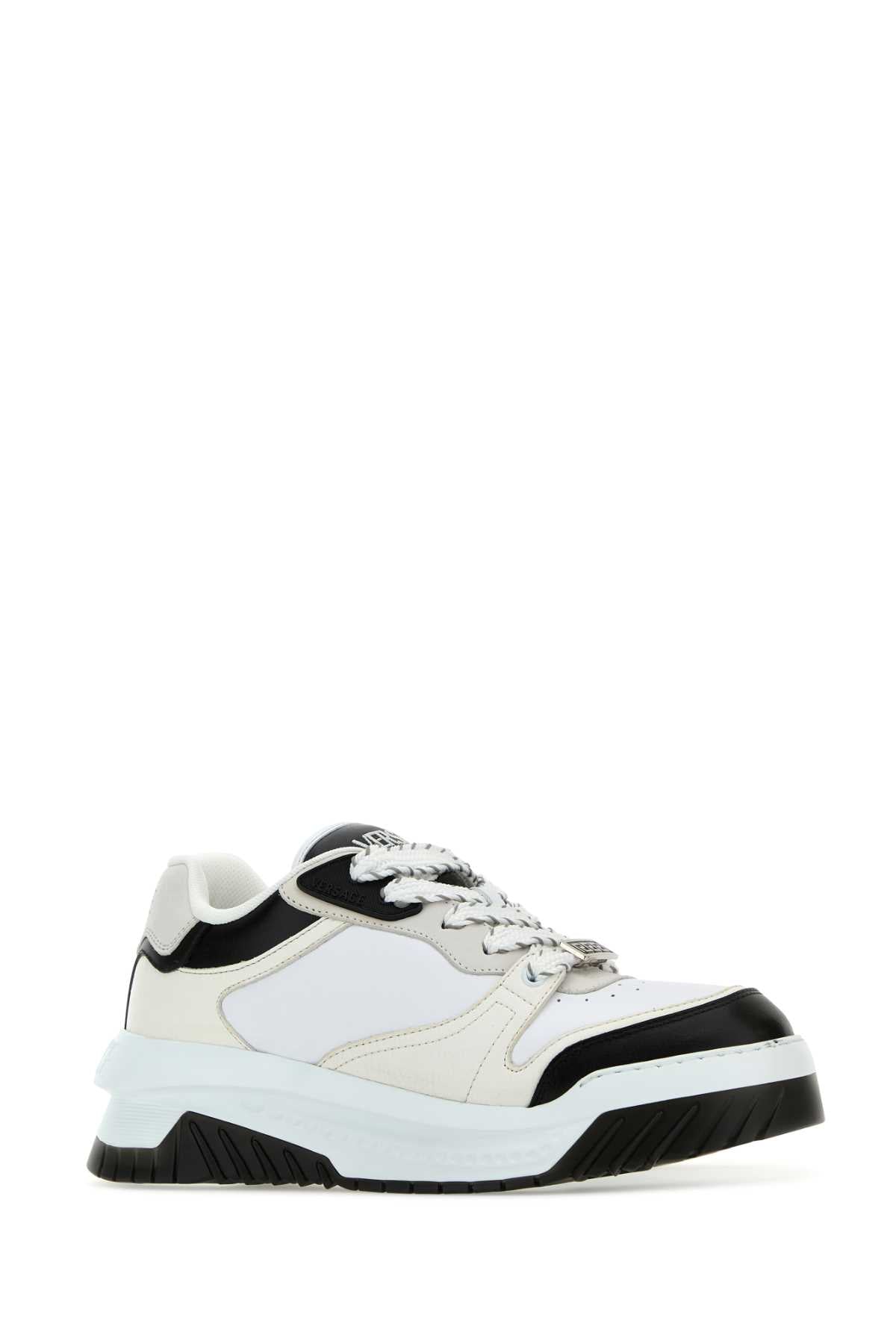 Multicolor Leather Odissea Sneakers Blackwhitepalladium