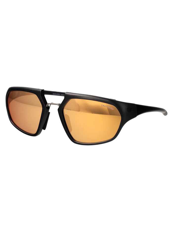 Line Black Gold Injected Sunglasses