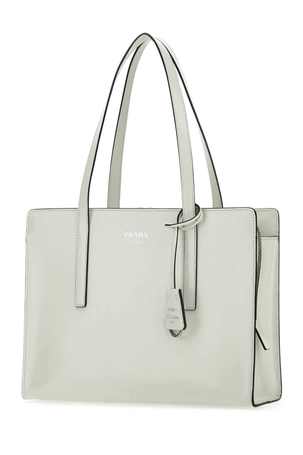 White Leather Re-Edition 1995 Shoulder Bag Biancon Vitello Borse A Mano