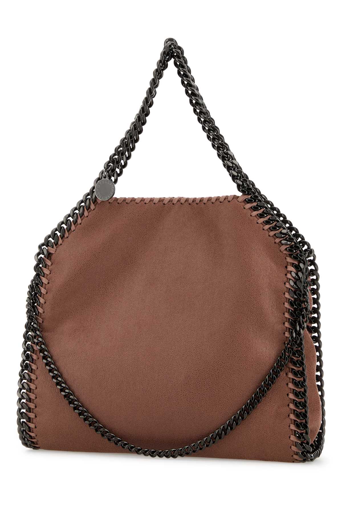 Dark Pink Shaggy Deer Mini Falabella Handbag Sienna Polyester Borse A Mano
