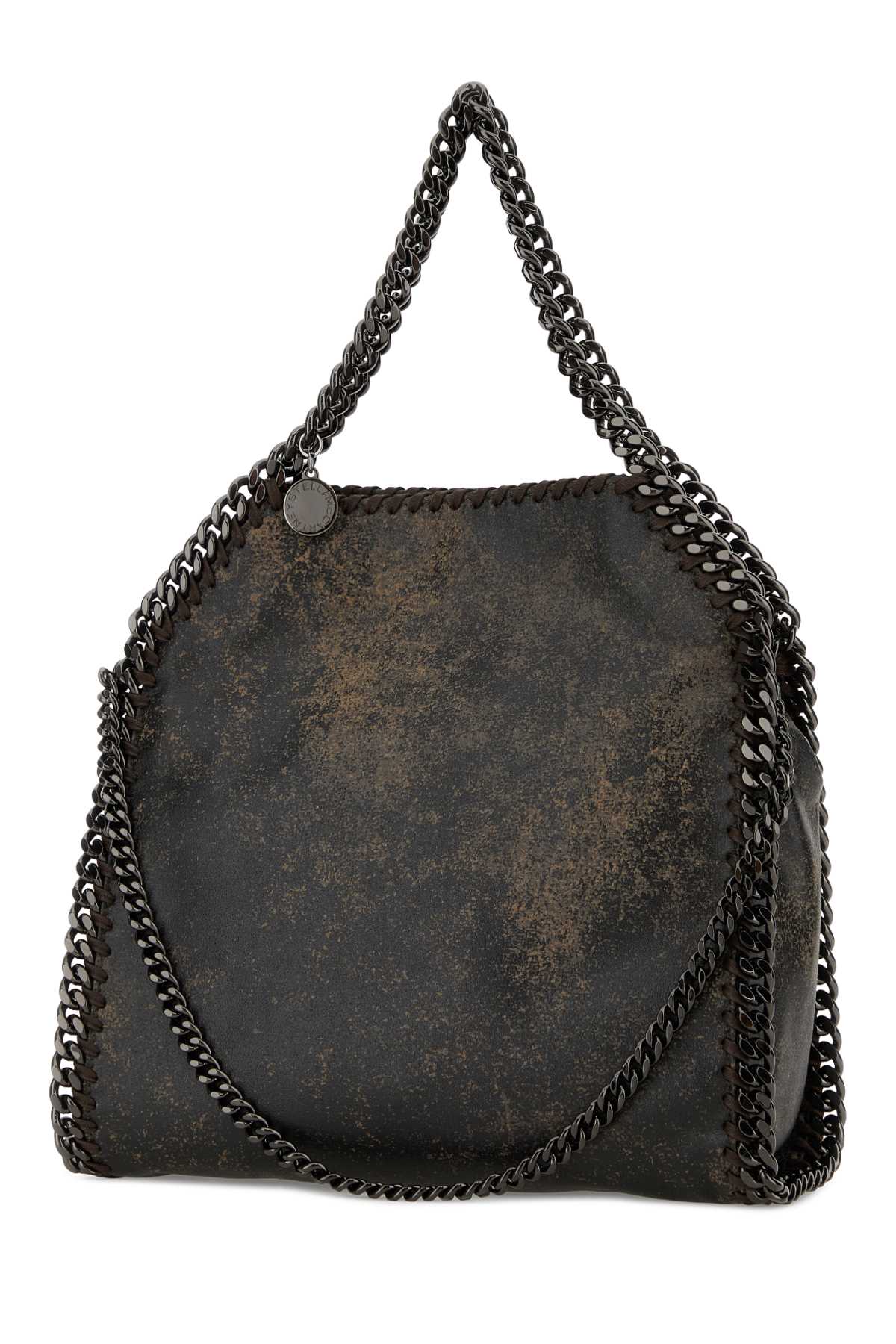 Dark Brown Alter Suede Mini Falabella Handbag 2801 Borse A Mano