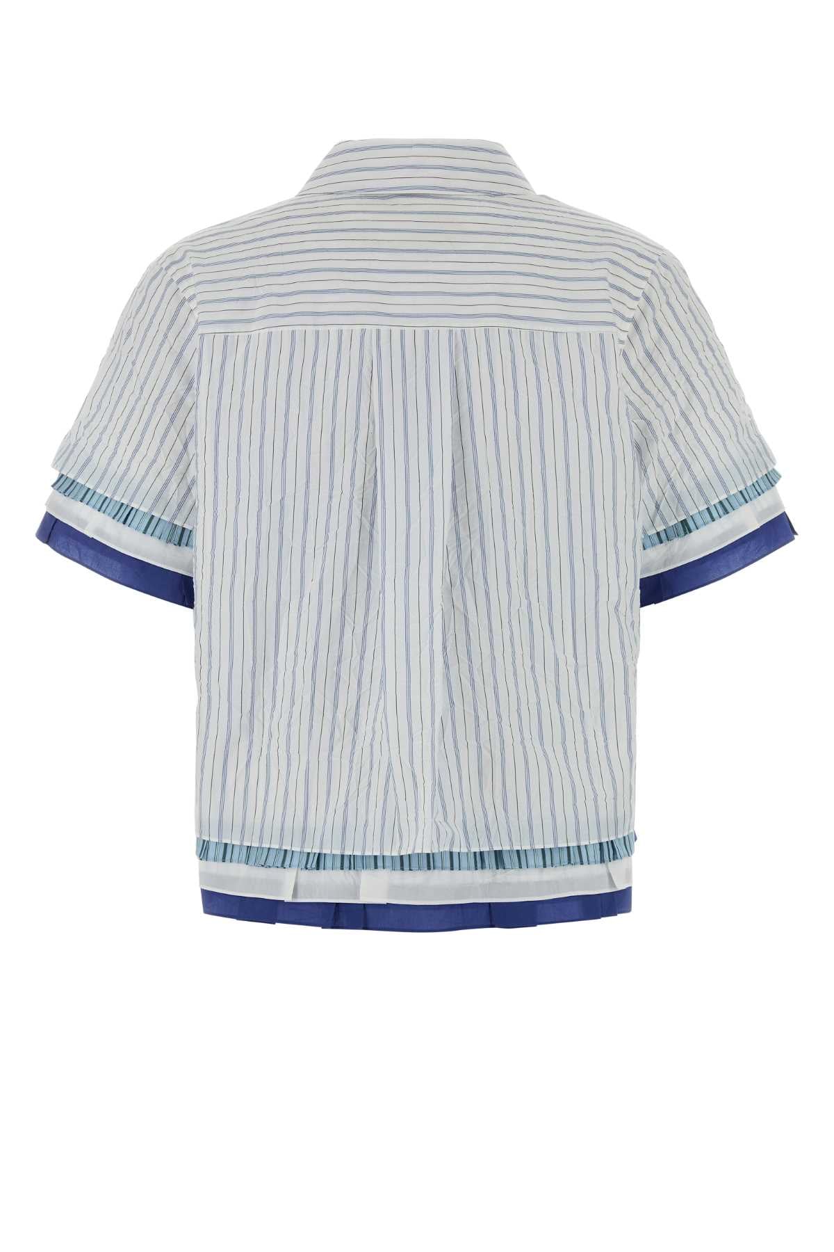 White/multicolor Exterior: Cotton Polyester Camicie