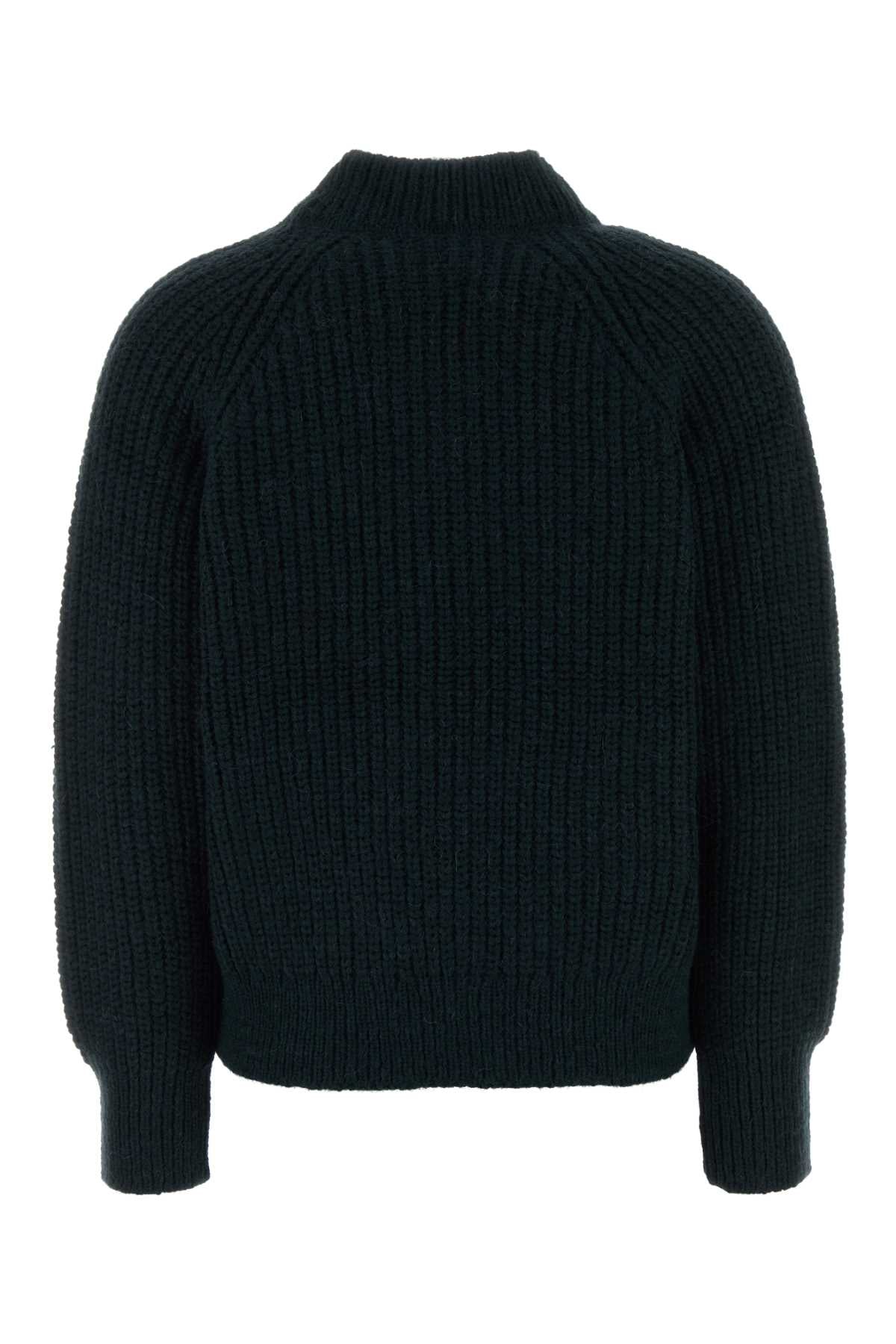 Petrol Blue Kendrick Sweater Emerald Maglieria