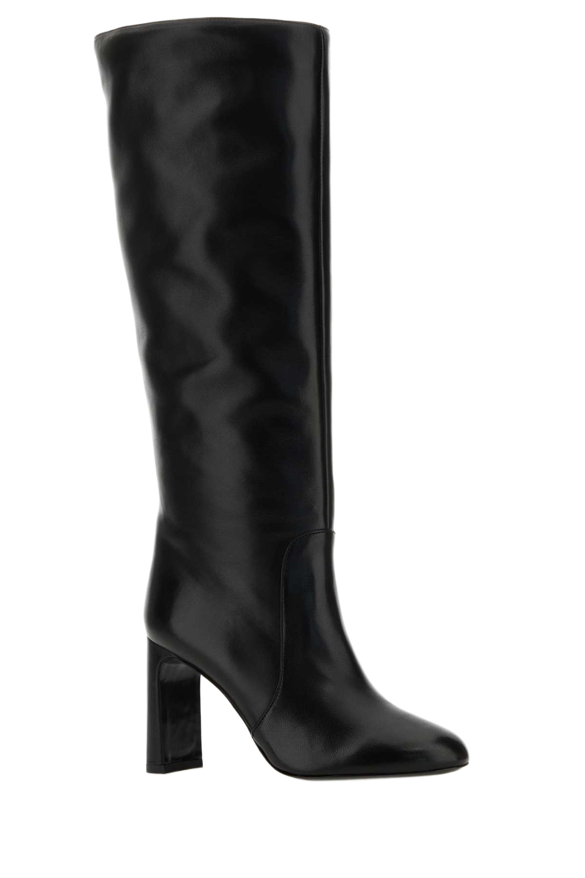 Black Nappa Leather Babette Boots Stivali