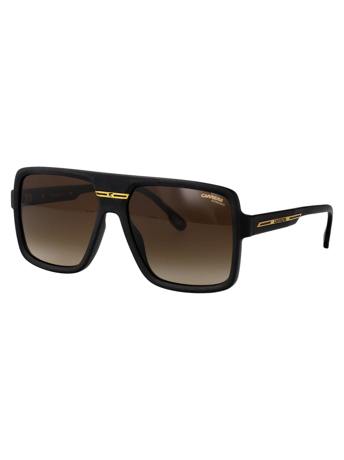 Victory C 09-S Matte Black Gold Eco Polyamide Sunglasses