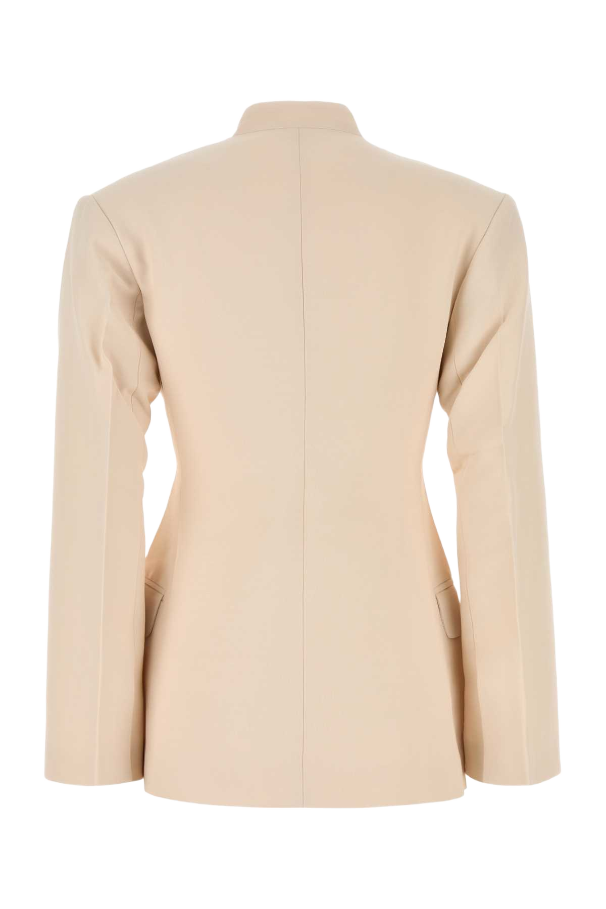 Light Pink Viscose Blend Blazer Giacche E Gilet