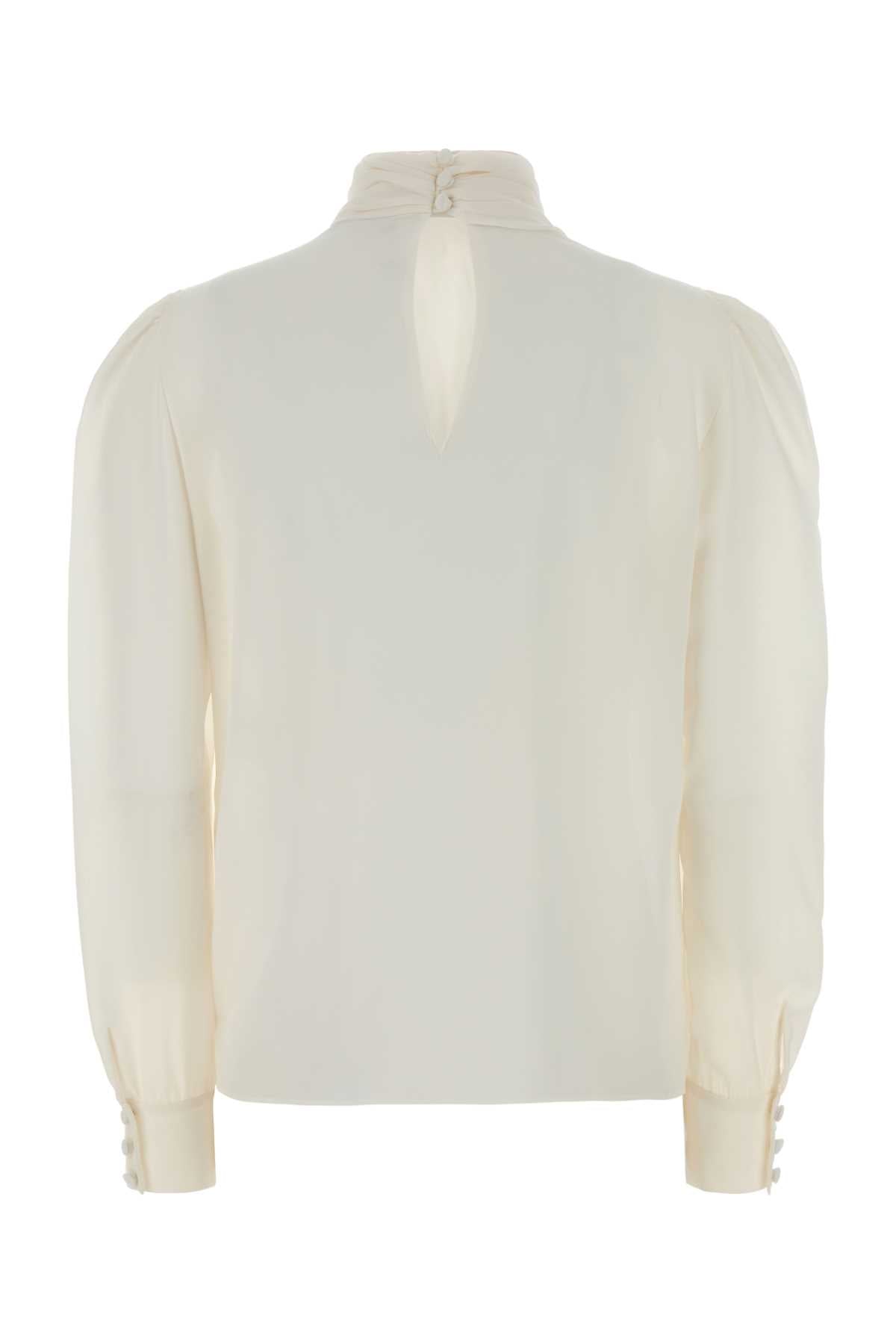 White Exterior: Silk Camicie