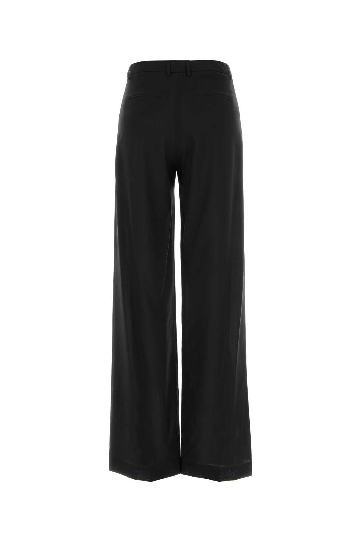 Cdvsrnz00stdzi56 0990 Nero Exterior: Virgin Wool Pantaloni