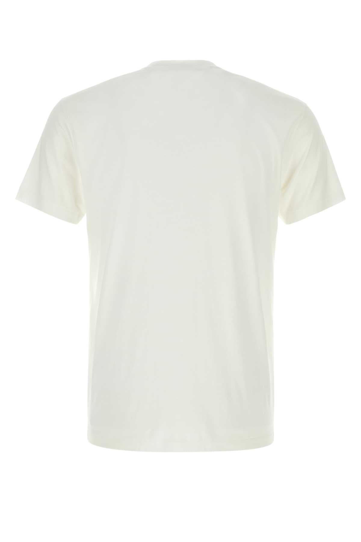 White Lyocell Cotton T-shirt