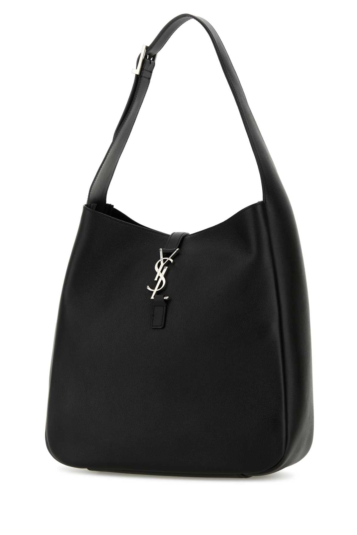 Black Leather Le 5 Ã 7 Shoulder Bag Nero Borse A Mano