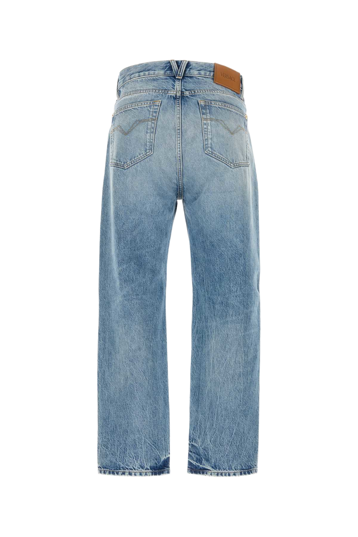 Denim Jeans Lightblue Exterior: Cotton