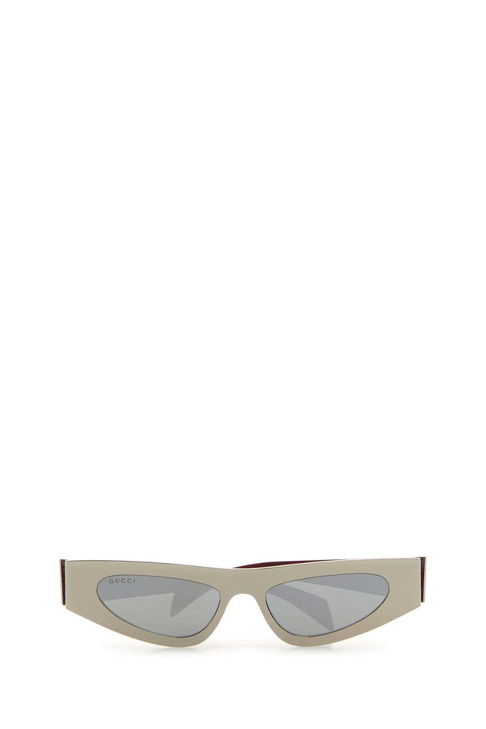 Silver Metal Sunglasses Silversilversilver Exterior: Occhiali Da Sole
