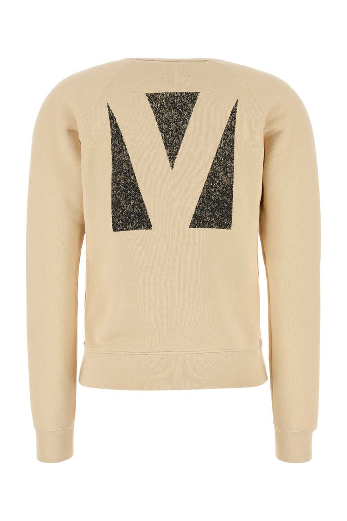 Cream Cotton Sweatshirt Betullanero Felpe