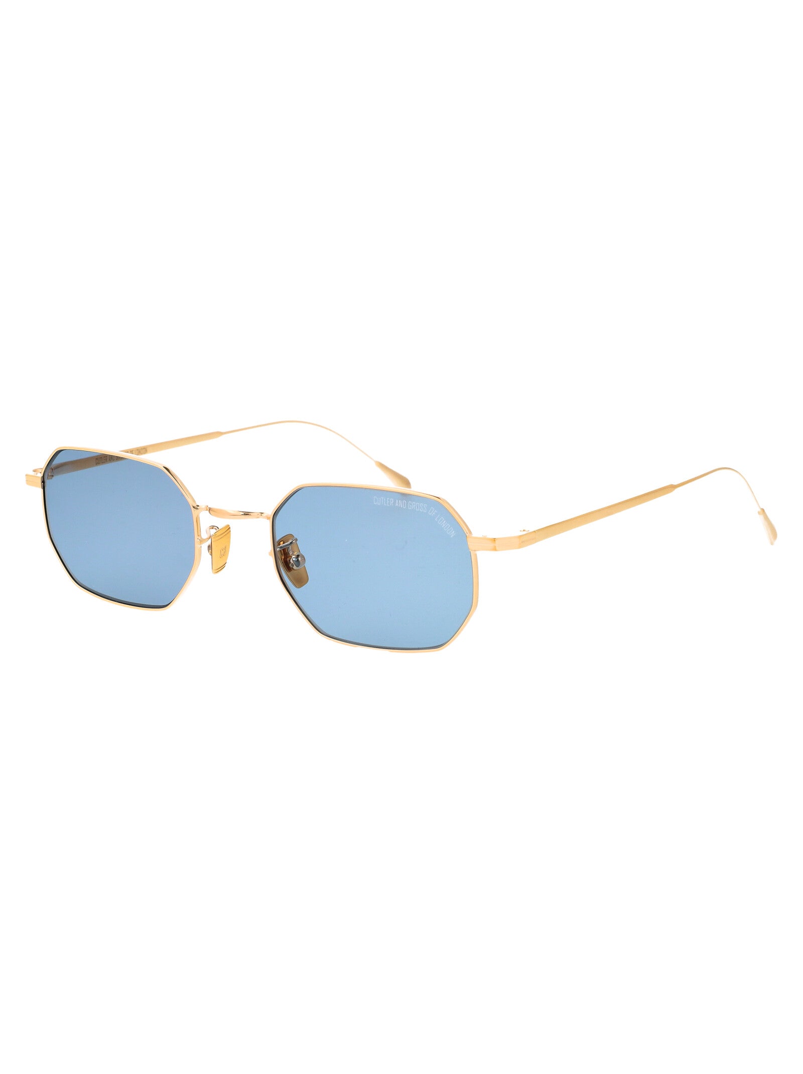 Ausn-0005-50 03 Gold Rhodium Sunglasses