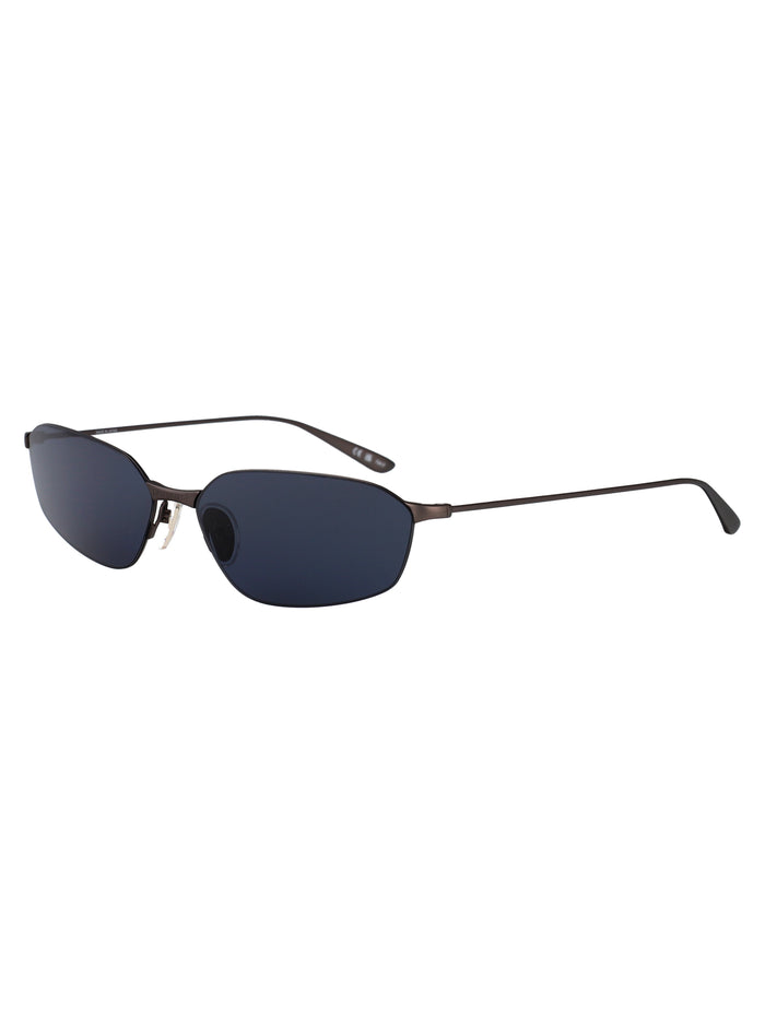 Bb0412s Grey-grey-blue Metal Sunglasses