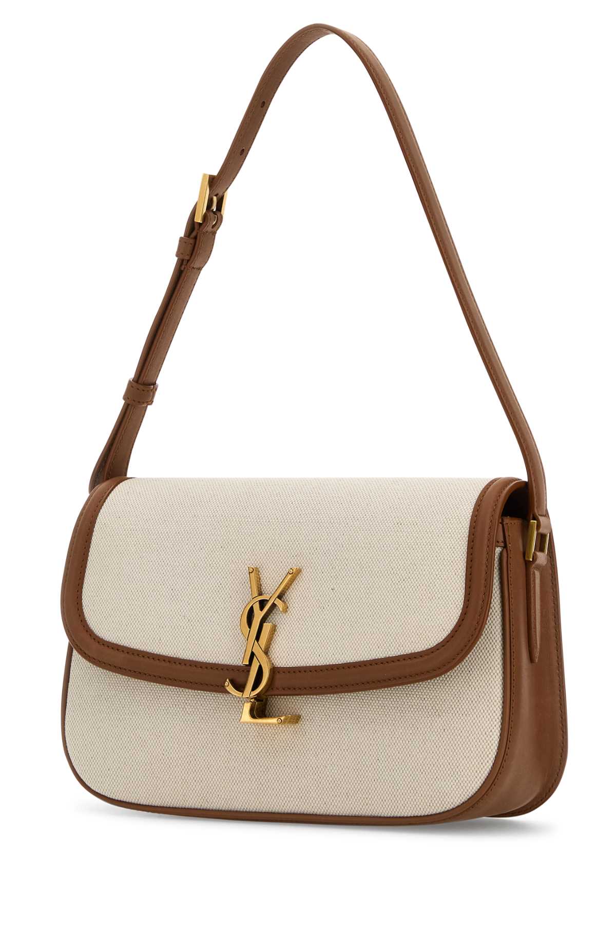 Sand Canvas Solferino Shoulder Bag Greggiobrick Borse A Mano