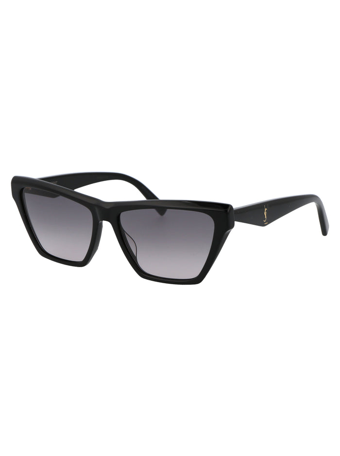 Sl M103 001 Black Grey Acetate Sunglasses