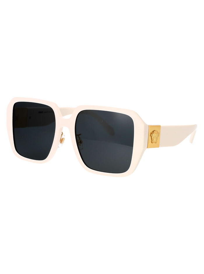 0ve4472d 548487 Ivory White Acetate Sunglasses