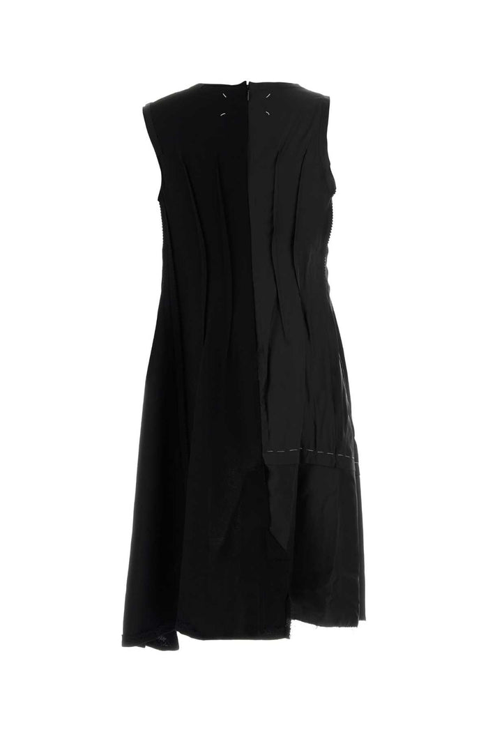Black Wool Dress Abiti
