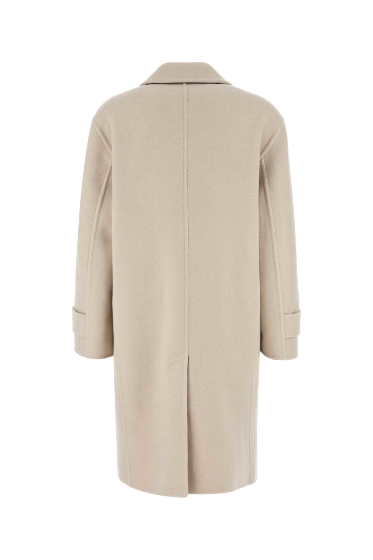 Sand Wool Blend Nogara Coat Sabbia Cappotti
