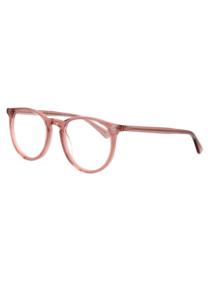 Gg0027o Pink-pink-transparent Acetate Optical